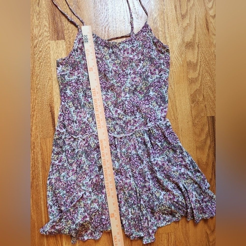 Wild fable romantic berry floral print swing trapeze dress size xxl - Picture 8 of 9